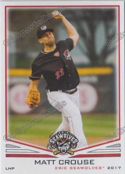 2017 Erie SeaWolves Matt Crouse