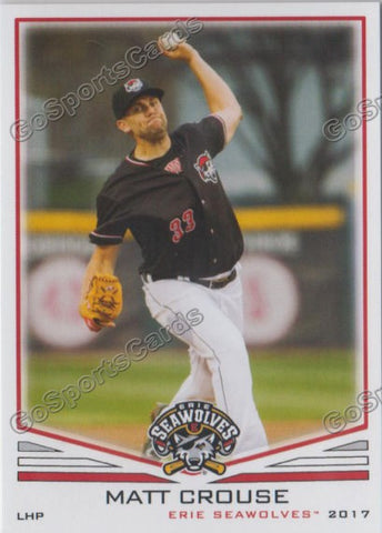 2017 Erie SeaWolves Matt Crouse