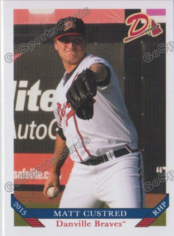 2015 Danville Braves Matt Custred