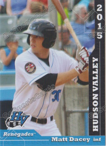 2015 Hudson Valley Renegades Matt Dacey