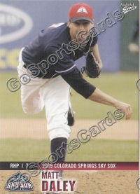 2009 Colorado Springs Sky Sox Matt Daley