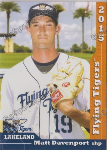 2015 Lakeland Flying Tigers Matt Davenport