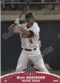 2009 Yakima Bears Matt Davidson