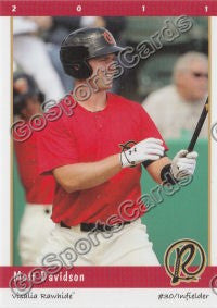 2011 Visalia Rawhide Matt Davidson