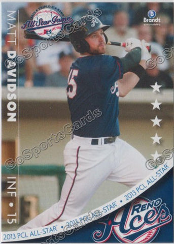 2013 Pacific Coast League All Star PCL Matt Davidson