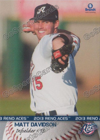 2013 Reno Aces Matt Davidson