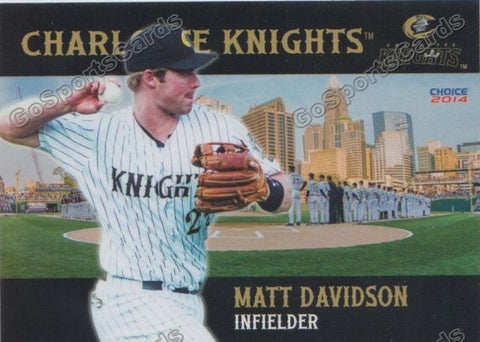 2014 Charlotte Knights Matt Davidson