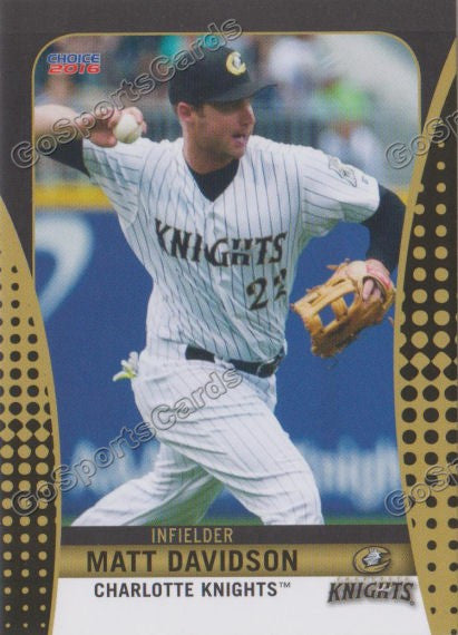 2016 Charlotte Knights Matt Davidson