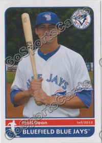 2012 Bluefield Blue Jays Matt Dean