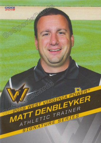2018 West Virginia Power Matt Denbleyker