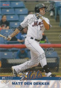 2012 Binghamton Mets Matt Den Dekker