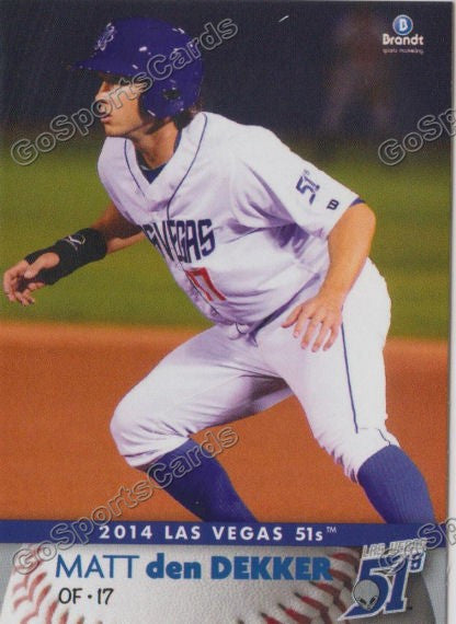 2014 Las Vegas 51s Matt Den Dekker
