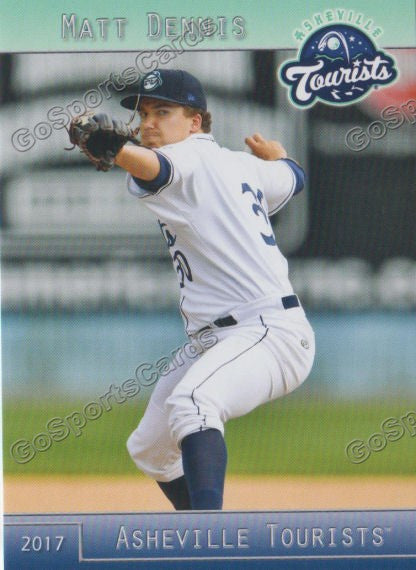 2017 Asheville Tourists Matt Dennis