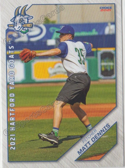 2021 Hartford Yard Goats Matt Dennis