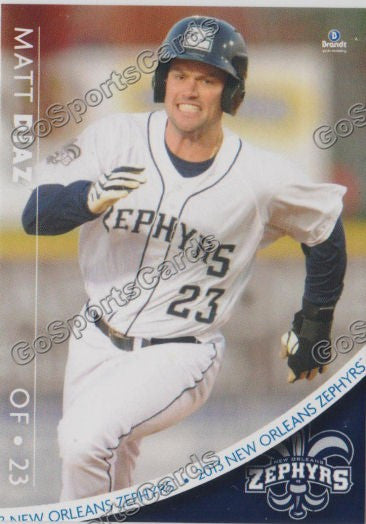 2013 New Orleans Zephyrs Matt Diaz