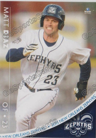 2013 New Orleans Zephyrs Matt Diaz