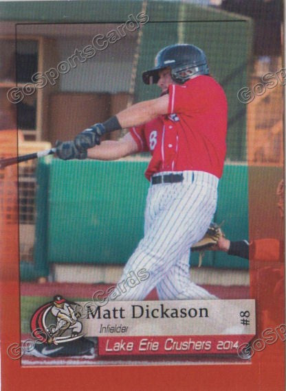 2014 Lake Erie Crushers Matt Dickason
