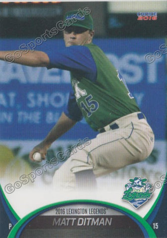 2016 Lexington Legends Matt Ditman