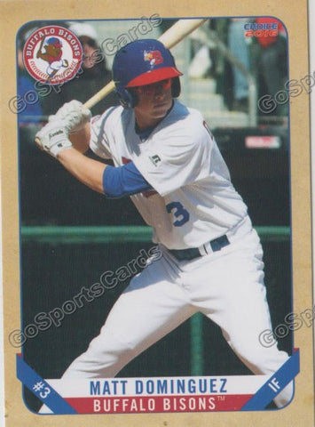 2016 Buffalo Bisons Matt Dominguez