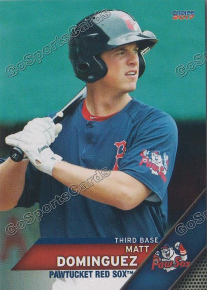 2017 Pawtucket Red Sox Matt Dominguez
