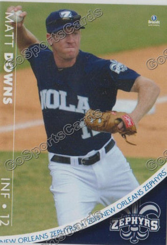 2013 New Orleans Zephyrs Matt Downs
