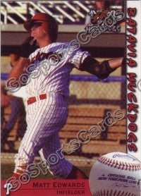 2005 Batavia MuckDogs Matt Edwards