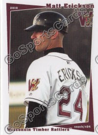 2010 Wisconsin Timber Rattlers Matt Erickson