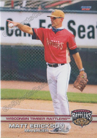 2021 Wisconsin Timber Rattlers Matt Erickson