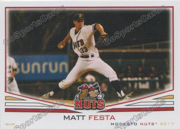 2017 Modesto Nuts Matt Festa