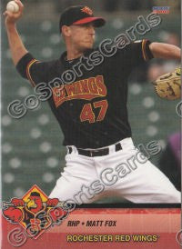 2010 Rochester Red Wings Matt Fox