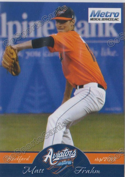 2013 Rockford Aviators Matt Frahm