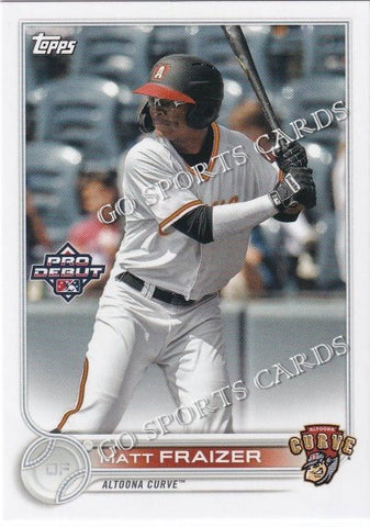 2022 Topps Pro Debut Matt Fraizer PD-184