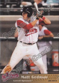 2011 Lowell Spinners Update Matt Gedman