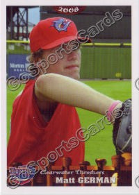 2008 Clearwater Threshers Matt German