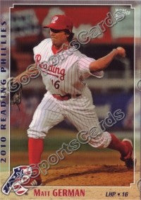 2010 Reading Phillies Matt German
