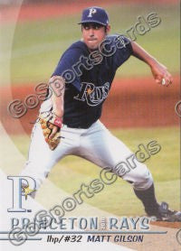 2010 Princeton Rays Matt Gilson