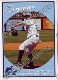 2009 Charlotte Stone Crabs Matt Gorgen