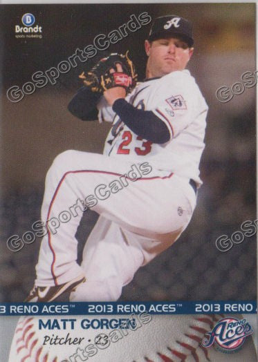 2013 Reno Aces Matt Gorgen