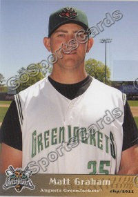 2011 Augusta GreenJackets Matt Graham