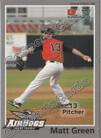 2010 Grand Prairie AirHogs DAV Matt Green