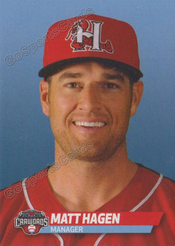 2019 Hickory Crawdads Matt Hagen