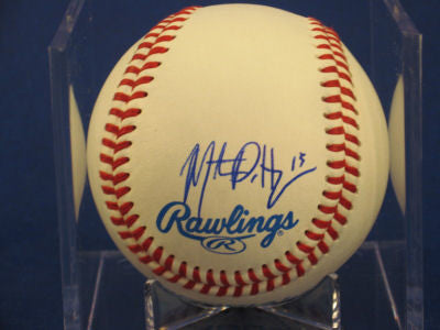 Matt Hague signed Baseball Auto