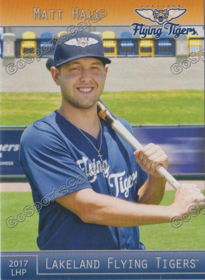 2017 Lakeland Flying Tigers Matt Hall