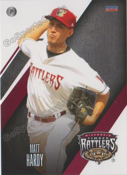 2018 Wisconsin Timber Rattlers Matt Hardy