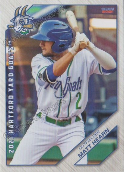 2021 Hartford Yard Goats Matt Hearn