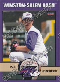 2012 Winston Salem Dash Matt Heidenreich