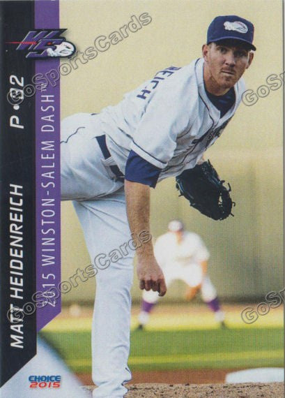 2015 Winston Salem Dash Matt Heidenreich
