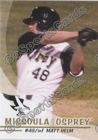 2010 Missoula Osprey Matt Helm