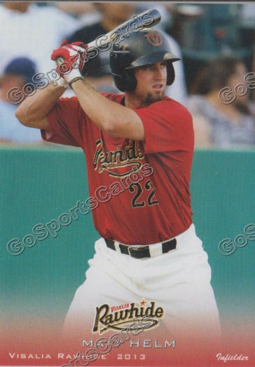 2013 Visalia Rawhide Matt Helm