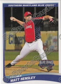 2009 Southern Maryland Blue Crabs Matt Hensley